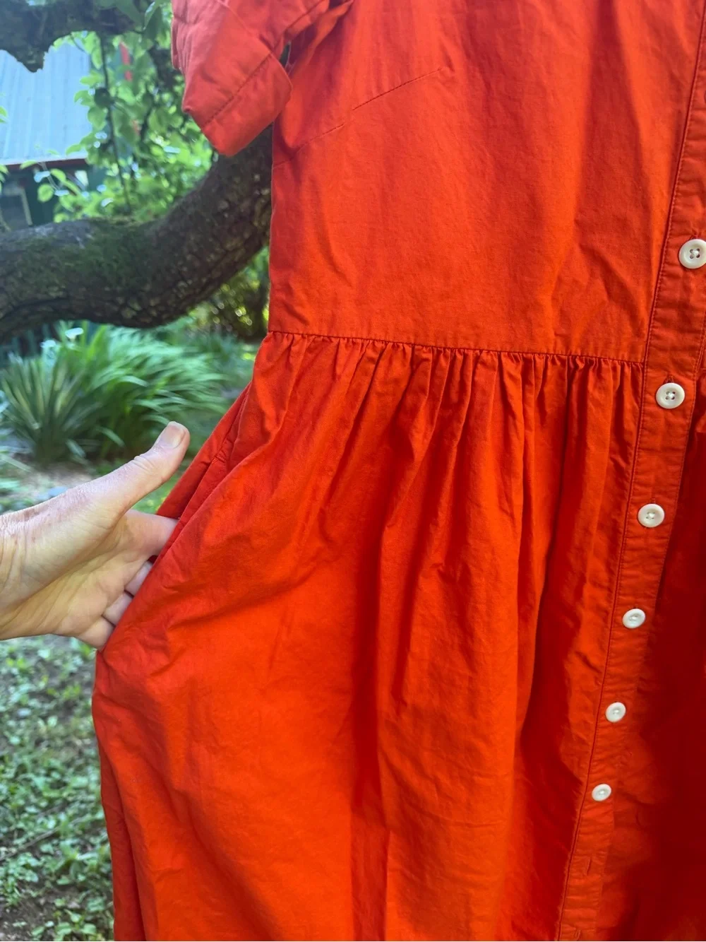 TOAST Oxford Shirt Dress 12 - Picture 3 of 5
